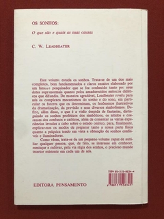 Livro - Os Sonhos - C. W. Leadbeater - Ed. Pensamento - comprar online