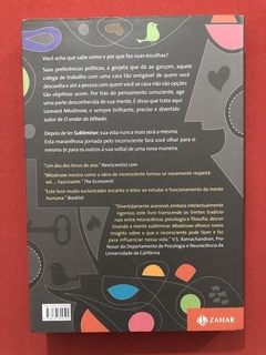 Livro - Subliminar - L. Mlodinow - Editora Zahar - Seminovo - comprar online