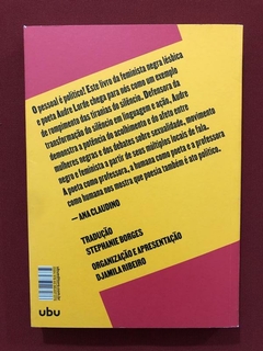 Livro - Sou Sua Irmã - Audre Lorde - Ed. UBU - Seminovo - comprar online