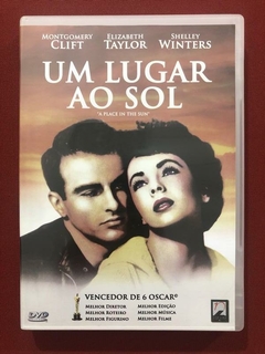 DVD - Um Lugar Ao Sol - Montgomery Clift - Seminovo
