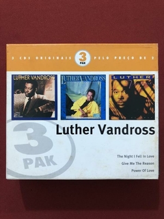 CD - Box Luther Vandross - 3 CDs - Nacional