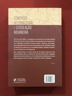 Livro- Comércio Internacional E Legislação Aduaneira - Semin - comprar online