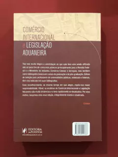 Livro- Comércio Internacional E Legislação Aduaneira - Semin - comprar online