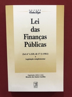 Livro - Lei Das Finanças Públicas - Ricardo Castilho - Semin