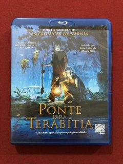 Blu-ray - Ponte Para Terabítia - Josh Hutcherson - Seminovo