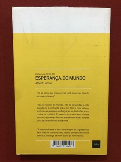 Livro - Esperança Do Mundo - Albert Camus - Seminovo - comprar online