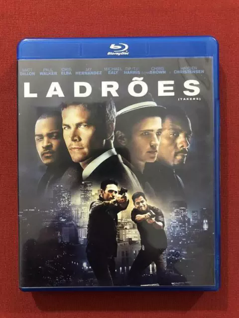 Blu-ray - Ladrões - Paul Walker - Chris Brown - Seminovo