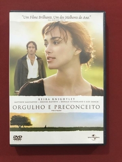 DVD - Orgulho e Preconceito - Keira Knightley - Seminovo