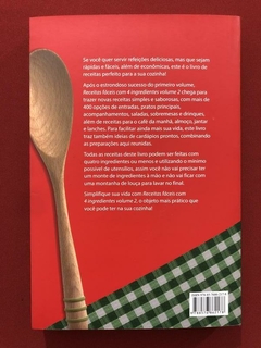 Livro- Receitas Fáceis Com 4 Ingredientes Volume 2- Seminovo - comprar online