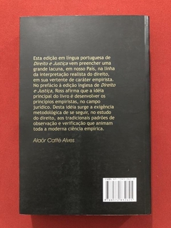Livro - Direito E Justiça - Alf Ross - Ed. Edipro - comprar online