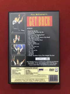 DVD - Paul McCartney's - Get Back - Seminovo - comprar online