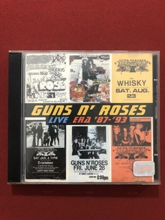 CD Duplo - Guns n´Roses - Live Era ´87-´93 - Nacional - Semi