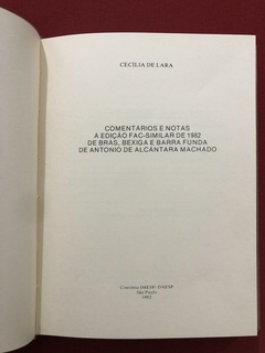 Imagem do Livro - Box Brás, Bexiga E Barra Funda/ Comentários - Edição Fac-Similar