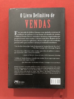 Livro - A Bíblia De Vendas - Jeffrey Gitomer - M. Books - Seminovo - comprar online