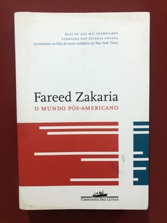 Livro - O Mundo Pós-Americano - Fareed Zakaria - Seminovo