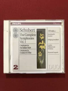 CD Duplo- Schubert Complete Symphonies Vol 1 - Import - Semi