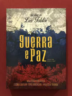 DVD Triplo - Guerra E Paz - Dir: Sergey Bondarchuk - Semin