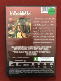 DVD - O Mentiroso - Jim Carrey - Maura Tierney - Seminovo - comprar online