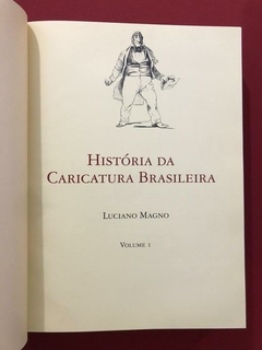 Livro - História Da Caricatura Brasileira - Luciano Magno - Seminovo na internet