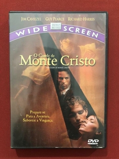DVD - O Conde de Monte Cristo - Jim Cviezel - Guy Pearce