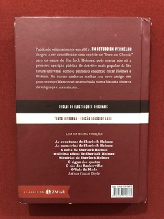 Livro - Um Estudo Em Vermelho - Jorge Zahar - Capa Dura - comprar online