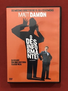 DVD - O Desinformante! - Dir.: Steven Soderbergh - Seminovo