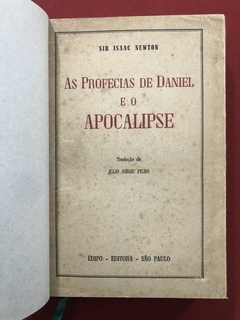 Livro - As Profecias De Daniel E O Apocalipse - Sir Isaac Newton na internet