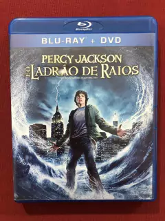 Blu-ray + DVD - Percy Jackson E O Ladrão de Raios - 2 Discos