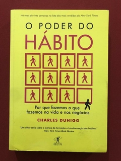 Livro- O Poder Do Hábito - Charles Duhigg - Objetiva - Seminovo