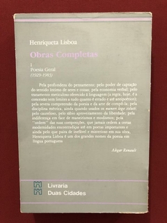 Livro - Obras Completas - Poesia Geral - Henriqueta Lisboa - comprar online