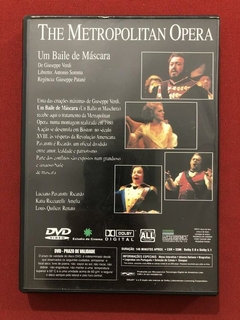 DVD - Um Baile De Máscara - Luciano Pavarotti - Seminovo - comprar online