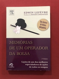 Livro - Memórias De Um Operador Da Bolsa - Seminovo