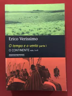 Livro - O Tempo E O Vento Pt. 1 - O Continente- E. Verissimo - Seminovo