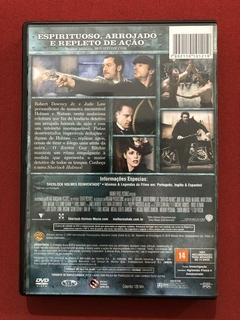 DVD - Sherlock Holmes - Robert Downey Jr. - Seminovo - comprar online