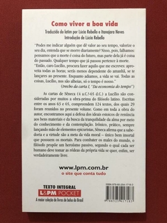 Livro - Aprendendo A Viver - Sêneca- L&PM - Seminovo - comprar online