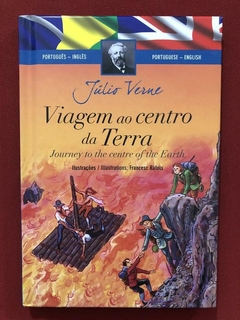 Livro - Viagem Ao Centro Da Terra - Júlio Verne - Bilíngue - Seminovo