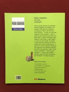 Livro- Mais Respeito, Eu Sou Criança!- Pedro Bandeira- Semin - comprar online