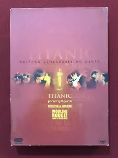 DVD - Coleção Vencedores Do Oscar - Titanic - 4 Discos