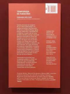 Livro - Temporada De Furacões - Fernanda Melchor - Seminovo - comprar online
