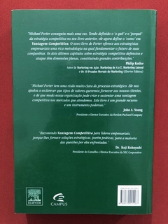 Livro - Vantagem Competitiva - Michael E. Porter - Seminovo - comprar online