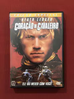 DVD - Coração De Cavaleiro - Heath Ledger - Edição Especial