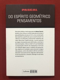 Livro- Do Espírito Geométrico - Pensamentos - Pascal - Semin - comprar online