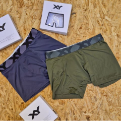 BOXER CINTURA EXPUESTA MICROFIBRA LISO (3691) en internet