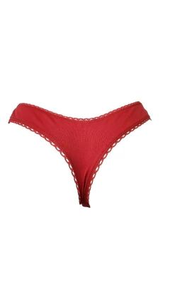 CULOTTELESS LYCRA Y ENCAJE TIARA NAVIDAD (N072B) en internet