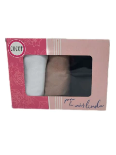 PACK X3 LESS REGULABLE ALGODON LISA (5606.3) - tienda online