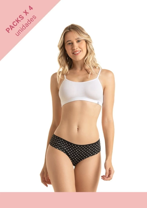 PACK X 4 CULOTTELESS (76368)
