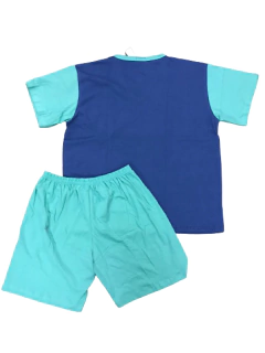 PIJAMA HOMBRE M/CORTA P/CORTO CUELLO EN V T:56-60 (600MSE)