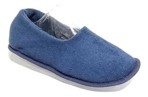PANTUFLA CERRADA TOALLA LISA (5270)