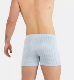 BOXER ELASTICO EMBUTIDO JACQUARD MICROFIBRA Y ALGODON EST. (165T) - tienda online