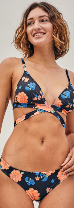 DOS PIEZAS TRIANGULO C/ RELL TIRAS Y COLALESS JUNGLE BOOGIE (506-23) - tienda online